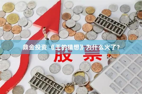 鼎金投资 《王的猜想》为什么火了？
